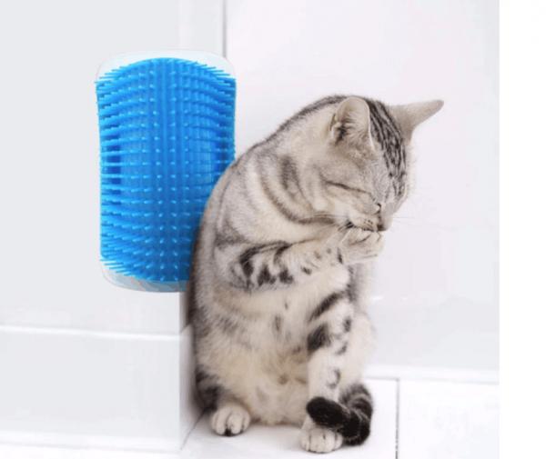 Pet Products Cats Supplies Nailed To Wall Cat Massage Device Self Groomer Pet