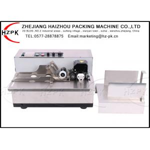 China Stainless Steel Ink Coding Machine , Date Coding Machine For Paper Plastic Bag supplier