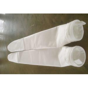Cement Plant Polyester Filter Bag / Cement Silo Filter Bags Customized Size