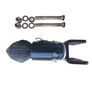 China Ball Cast Head Sleeve Lock Black Adjustable Coupler 12500 LBS 2 - 5/16 supplier