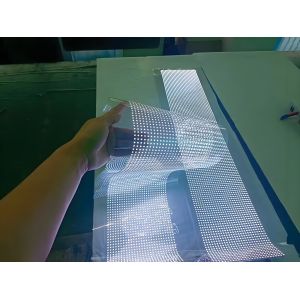 China P12 Pantalla LED transparente con material reciclable wholesale