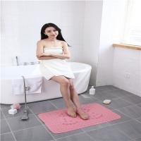 China Massage Suck Cups Plaid Floor Mats Waterproof Bath Mat Backing PVC on sale
