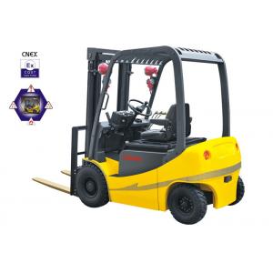 China AC Powered Explosion Proof Forklift 1980mm Turning Radius With Anti - Friction Brake supplier
