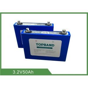 China 3.2V 50Ah Rechargeable LiFePO4 Battery 2 Years Warranty Low Self - Discharge supplier