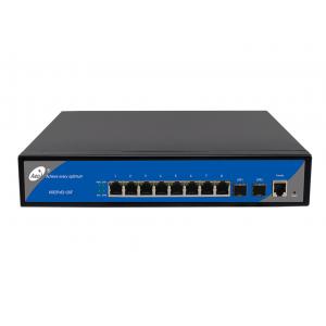 China 32Gbps 8 Port SFP Fiber Switch , 8 Port Gigabit Switch With SFP Slots supplier
