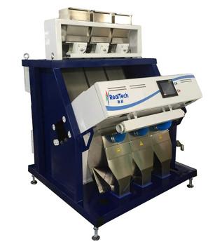 3 chutes Bean colour sorting machine, Color sorter for beans, like coffee beans,