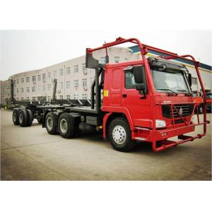 China Right Hand Driving 6*6 400l Log Carrier Truck Sinotruk Howo Brand With Any Color supplier