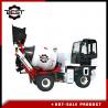 1.5 Cbm Mobile Mixer Truck Water Implement Automatic , Reverse Rotation Mobile