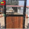 Hdpe Infilled Temporary Horse Steel Stall , 12 Foot Horse Stall Fronts