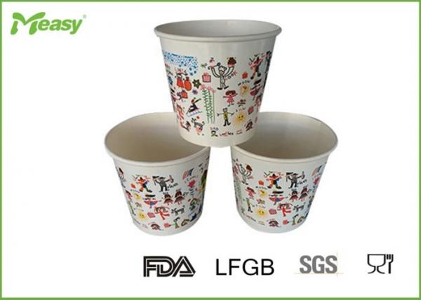 12oz Eco Friendly Disposable Soup Bowls Food Grade 100% Virgin Cardboard