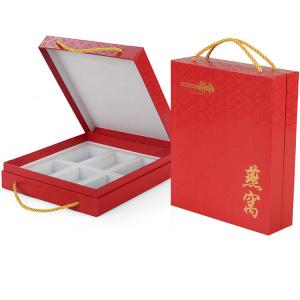 China Custom Logo Printed Cardboard Luxury Birdnest Bird Nest Packaging Gift Box supplier