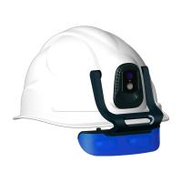 China AR Glass Hardhat 4G helmet AI Interaction GPS Live video Geo-Fencing  EIS Wireless Transmission Construction site on sale