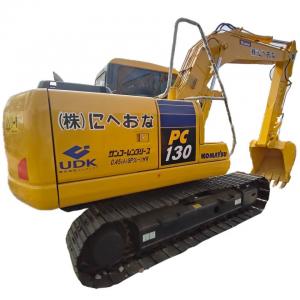 Japan Used Komatsu Excavator Komatsu Pc 130 Second Hand Digger Crawler Excavator