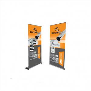 Wide Digital Printing Roll Up Advertising Banners Stand Up Advertising Signs