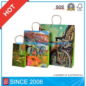 Customized Color Kraft Paper Shopping Gift Bag