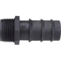 China Male Threaded Polyethylene Tubing Connectors No Leaking Dn 16 X 1/2'' on sale