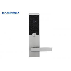 Rfid Card Unlock Hotel Door Locks Smart Control 300*75mm Panel Size Long Battery Life