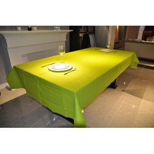 Lime Green 3ply 1.37x2.74m Disposable Paper Tablecloths Party Use