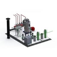 EPCB Vertical Oil Gas Power Steam Boiler With Fire Tube Structure