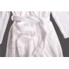 China Stockpapa 100% Polyester Womens White Long Bathrobe For Winter wholesale