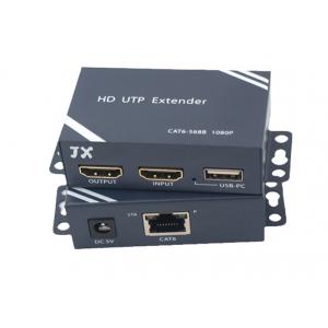 FCC 1080P HDMI Extender With KVM USB 100M Over RJ45 Cable Cat5e/Cat6