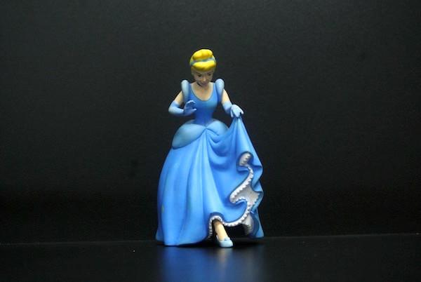 Blue Color Dress Little Collectible Toys Snow White Figure For Kids