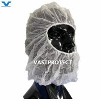 China Disposable Protective Head Cover Polypropylene Non Woven PP Ninja Balaclava Hood on sale