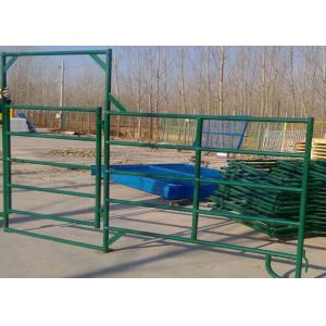 China Multi Size Cattle Corral Panels Oval Tube 40X80MM Pipe For Livestock Farm supplier