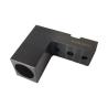 China Automation Machinery Parts Custom CNC Machining Services With Black Anodized wholesale