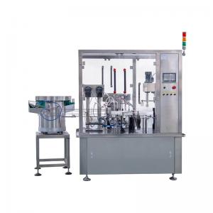 China Liquid Automatic 5ml 8ml 10ml Nail Polish Filling Machine For Small Bottle supplier