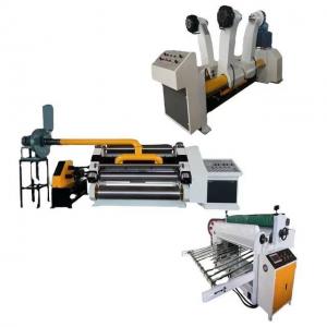 China Hotels Single Facer Corrugated 2 Ply Cardboard Line Automatic Production Line Making Machine supplier