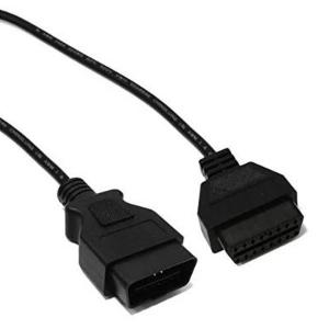 China 24 Volt J1962 OBD Male To Female Extension Customized Cable  For Automotive supplier