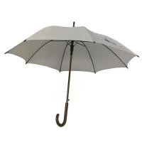 China 23 inch straight auto open umbrella with wooden shaft and wooden handle umbrella on sale