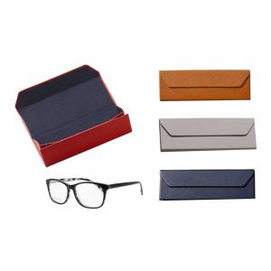 Custom Optical Eyeglasses Case PVC Eyewear Case Foldable Glasses Case Box