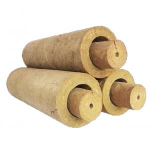 A1 Grade Rockwool Mineral Wool Rockwool Pipe Insulation Fire Resistant