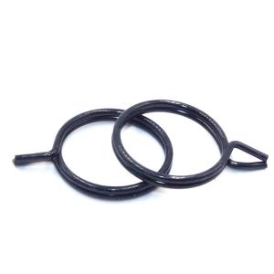 China ISO 9001 2015 Certified Steel Black Coil Wire Torsion Spring Hose Clamp for Industrial supplier