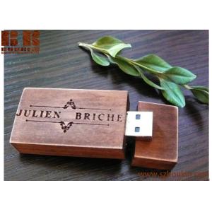 wooden usb 8/16 /32 gb flash drive burlywood handmade wooden USB  Walnut, Leather, Coak