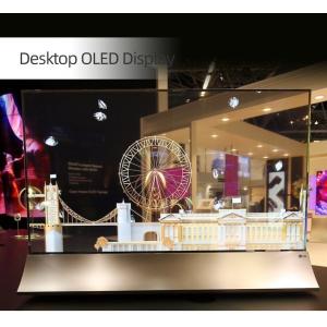 3D 55 Inch Transparent OLED Touch Screen Desktop Digital Signage Monitor Display