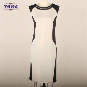 Fashion women clothing bodycon beaded woman oem plus size dirndl casual dress in cheap price