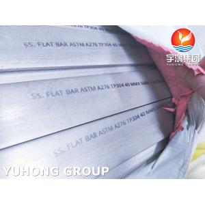 China STAINLESS STEEL FLAT BAR ASTM A276 SS304 HOT ROLLED SUPERIOR QUALITY supplier