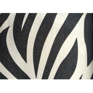 100 telas de veludo da zebra do poliéster/tela de estofamento cópia da zebra