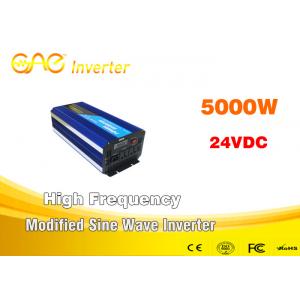 China 5000w home or car high frequency pure sine wave solar power inverter 12v 220v supplier