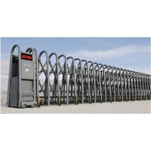 Intelligent Wireless Motorized Collapsible Metal Auto Retractable Gates IP 44