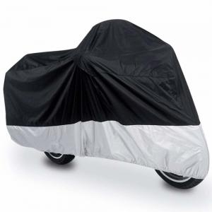 Compact Lightweight Outdoor Motorcycle Cover Dust Proof Polyester Material