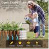 Galvanized Steel Raised Garden Bed 6.4*2.6*2 Ft Modular Planter For Gardening Vegetables Ivory White Meta Planter Box
