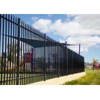 China Decorative Garden Stainless Steel Fence / Gate With Anti - Theft Screws on sale