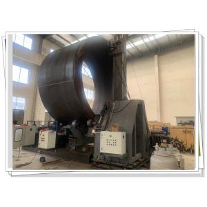 High Efficiency Horizontal Flange Fit up Machine Wind Tower Flange Fitting Equipment