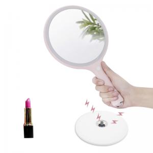 Adjustable Angle Cordless Rechargeable 6500K LED Magnifying Mirror