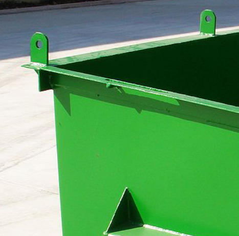 China Heavy Duty Stackable Front Lift Bins with Reinforced Bases wholesale