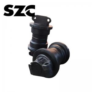 Single Double Edge PC60 Excavator Track Roller Digger Spare Parts